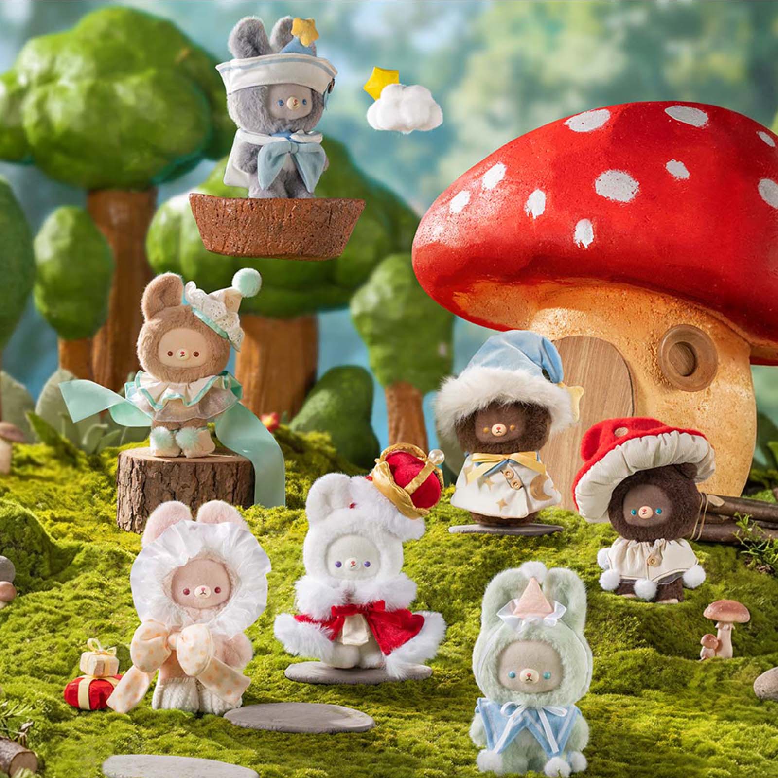 その他 MINISO KUMARU MINISO KUMARU Fairy Tale Town Plush Blind Box – MINISOVIP