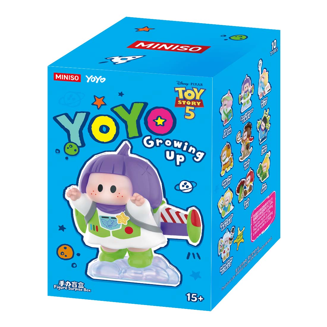 MINISO YOYO x Disney Pixar Toy Story 5 Growing Up Series Figure Blind Box