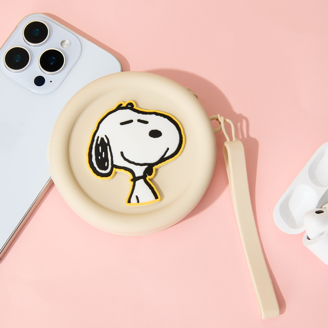 MINISO Snoopy Series Silicone Coin Purse