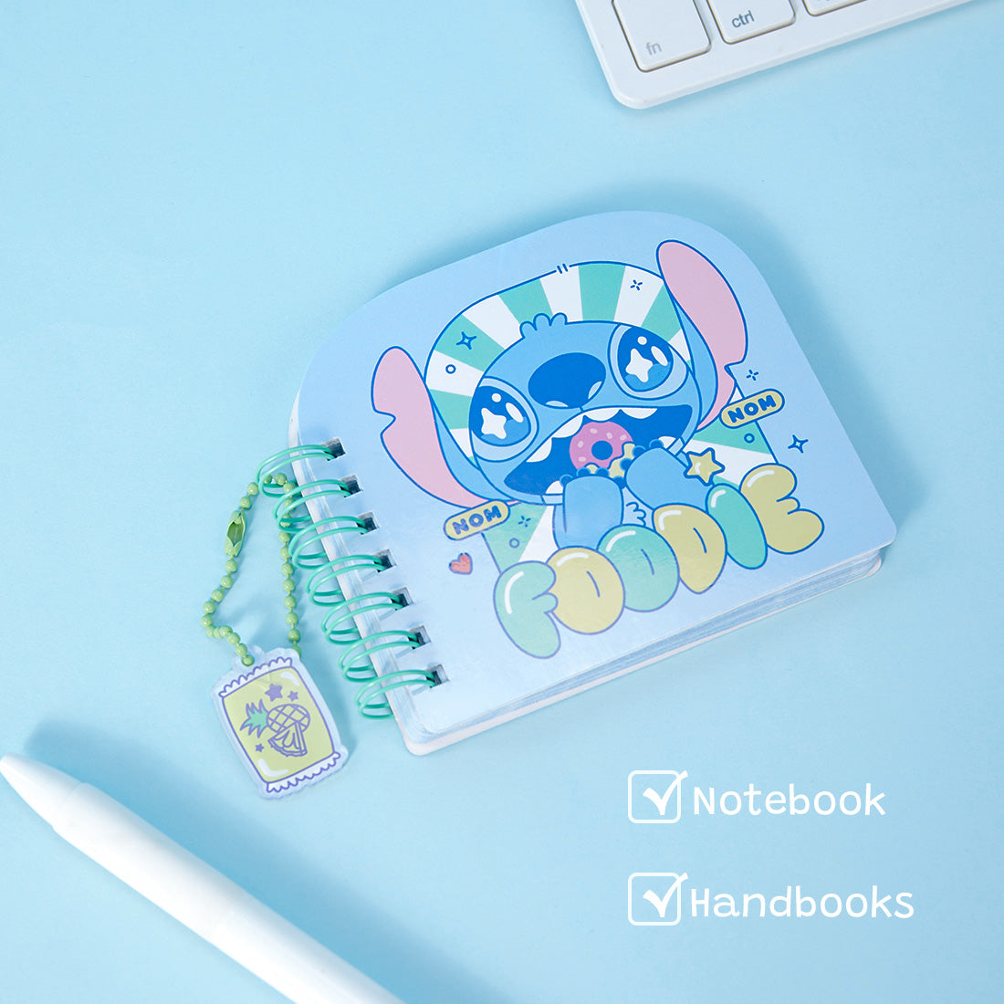 MINISO Disney Stitch Holographic Coil Notebook