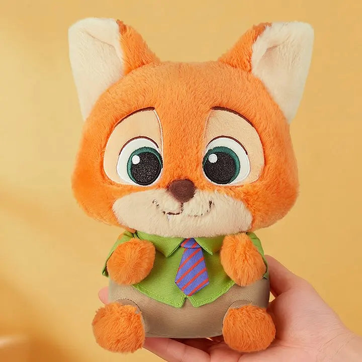 MINISO Disney Zootopia Citizen Series No.10 Costumed Sitting Plush Doll (Nick / Judy)