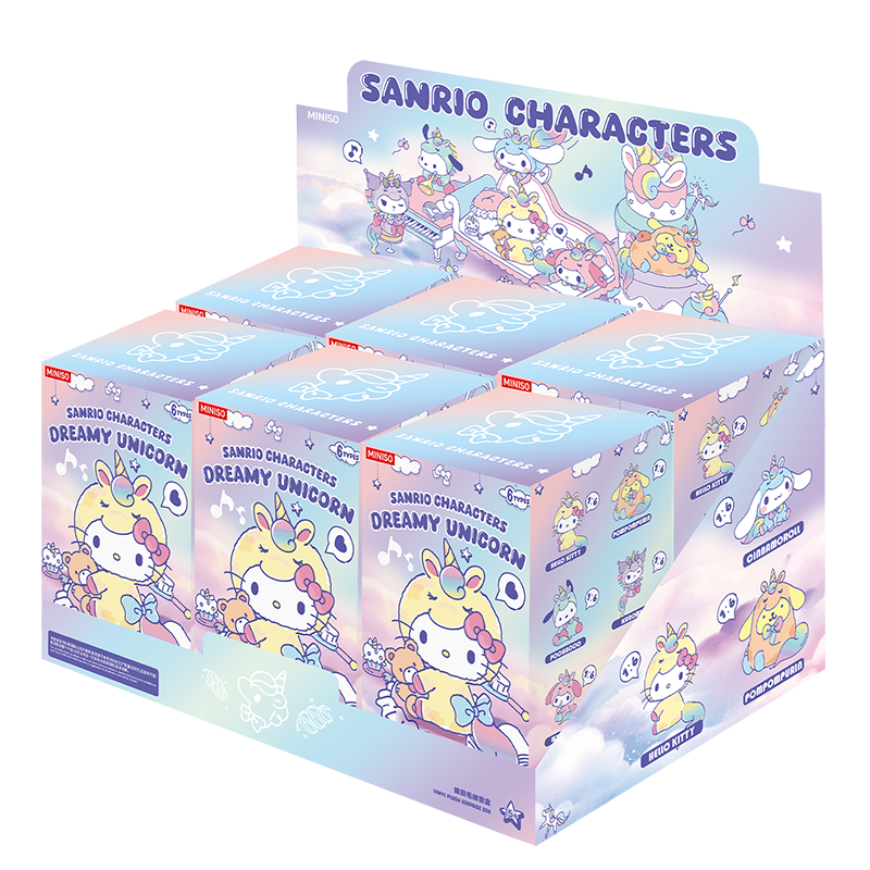 MINISO Sanrio Characters Fantasy Unicorn Vinyl Plush Blind Box