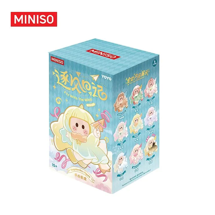 MINISO YOYO Speedwind Diary single blind box, third generation scented velvet figure, random style collectible toy for surprise collection.
