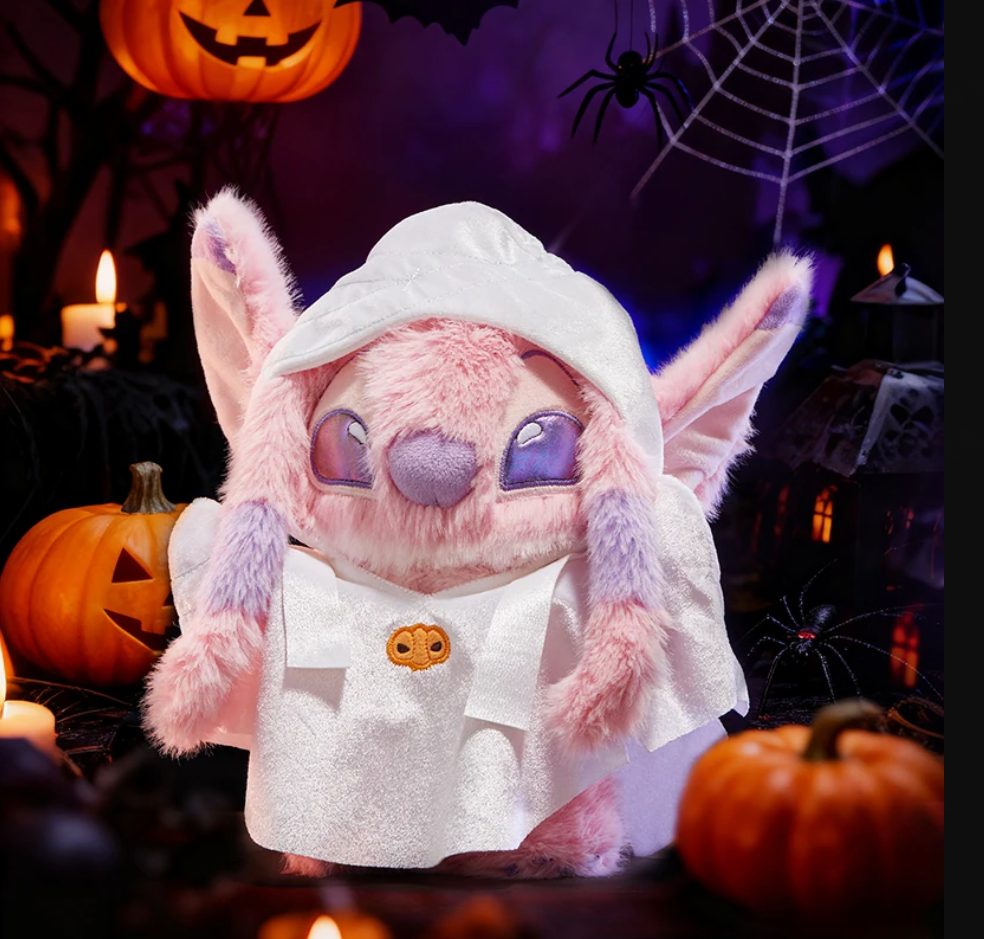 MiNISO Disney Stitch Series Angel Halloween Plush Toy 