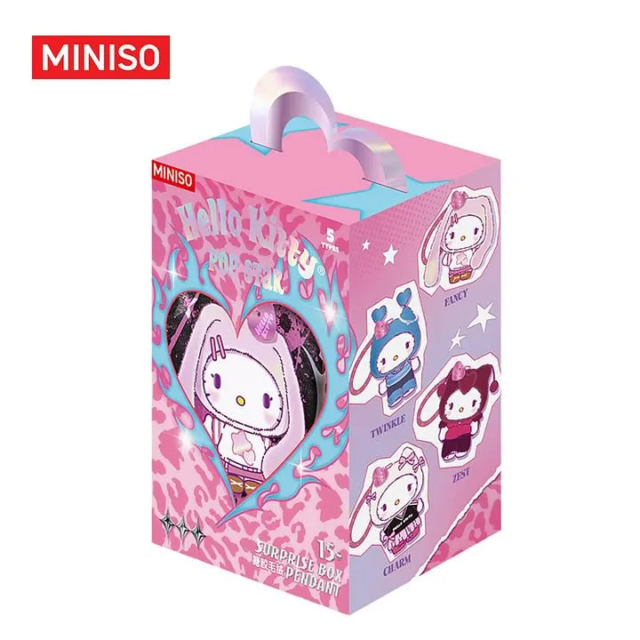 MINISO Sanrio Hello Kitty Pop Star Plush Blind Box Single Pack