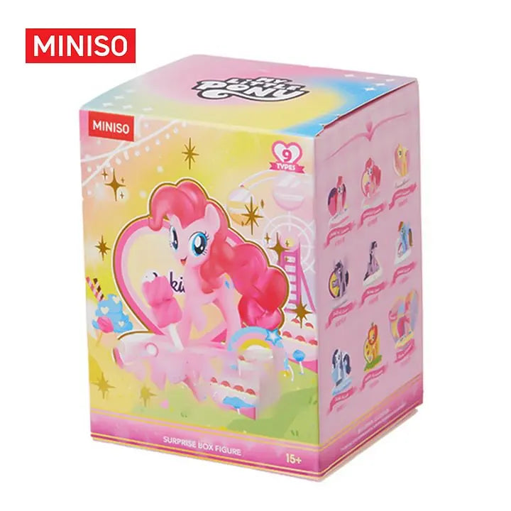 MINISO My Little Pony Sweetheart Paradise mystery figure box packaging
