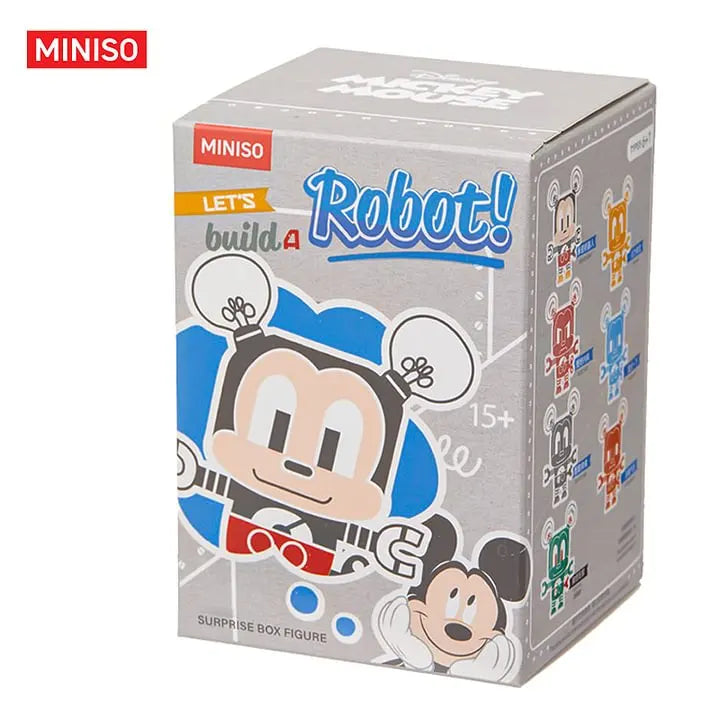 MINISO Disney Mickey Mouse Let‘s Build a Robot Blind Box