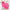 Person unfolding MINISO Barbie printed pink clothing storage bag