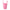 Miniso Barbie pink perforated tote bag side profile shot