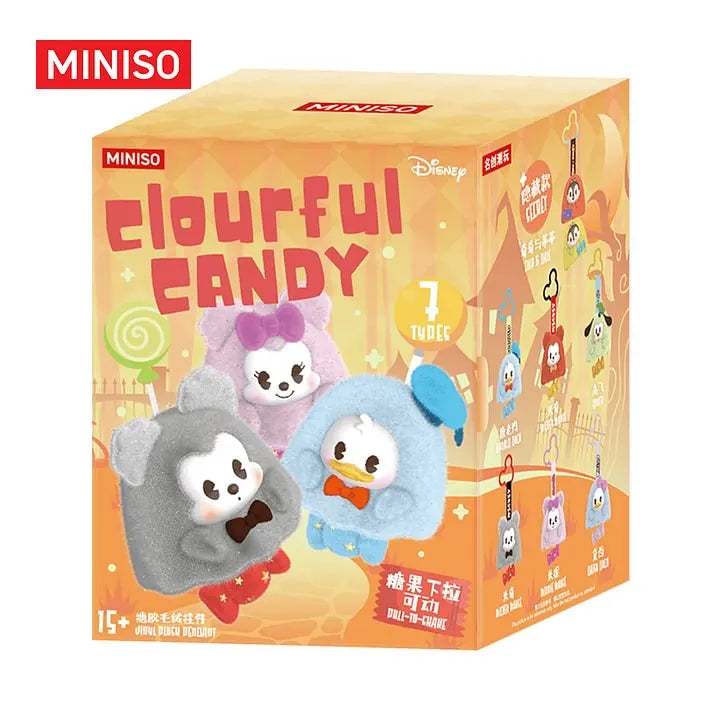 MINISO Disney Mickey & Friends Colorful Candy series single blind box packaging