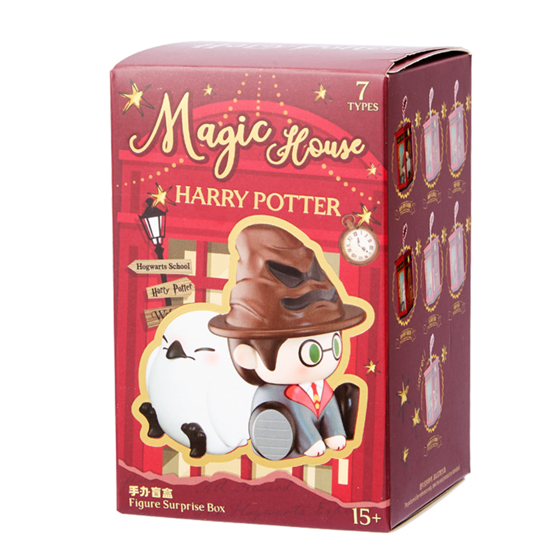 MiNISO Harry Potter Magic House blind box, single red magic house blind box package
