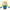 Front view of the MINISO Minions Stuart 9-inch plush toy on a white background