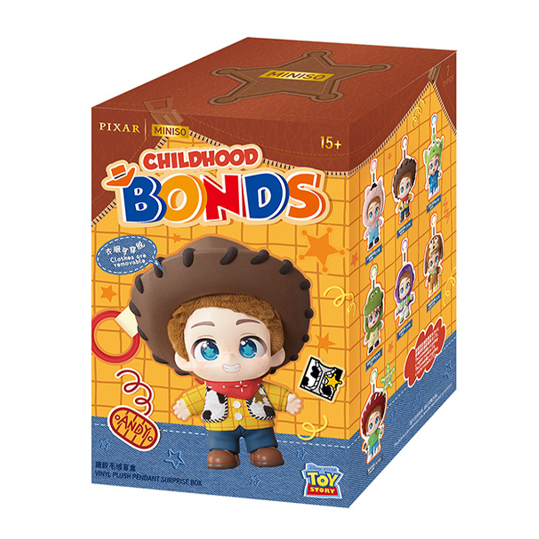 MINISO Disney Pixar Toy Story Childhood Bonds blind box single package