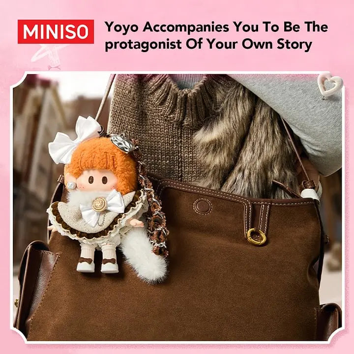 Cute YOYO transformation doll hanging on bag portable soft vinyl plush pendant