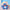 MINISO Stitch plush doll with clown wig, hand touches its ear to show plush texture