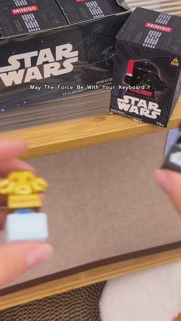 MINISO Disney Star Wars Keycap Collectible Mystery Box Figure