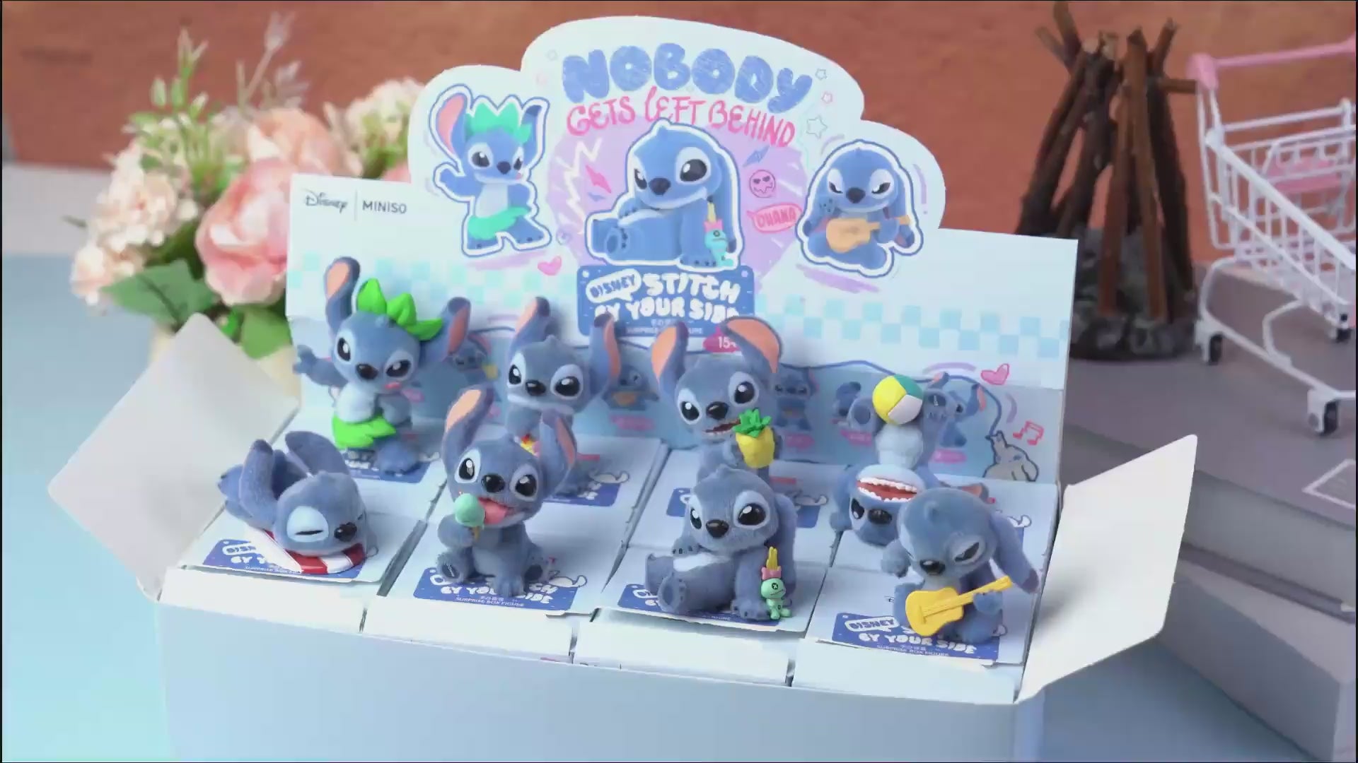 MINISO Disney Stitch Stay With You Series  Mystery Box Plush Figure