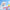 Pale‑blue hair YOYO Angel Baby on cloud candy sky background