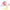 Pink hat YOYO Wish Magic Girl figure with crystal prop on crescent moon