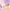White hat YOYO Wish Magic Girl figure on soft purple cloud background