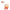 Orange YOYO Wishing Heart figure holding colorful balloon