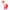 Rose red YOYO Wishing Heart figure holding swirl pattern balloon